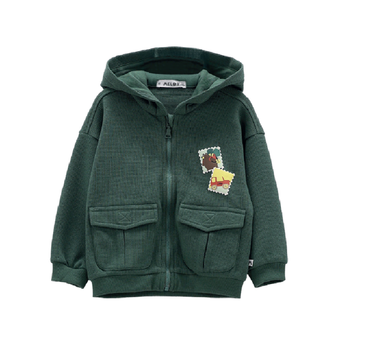 Felpa con zip per bambino