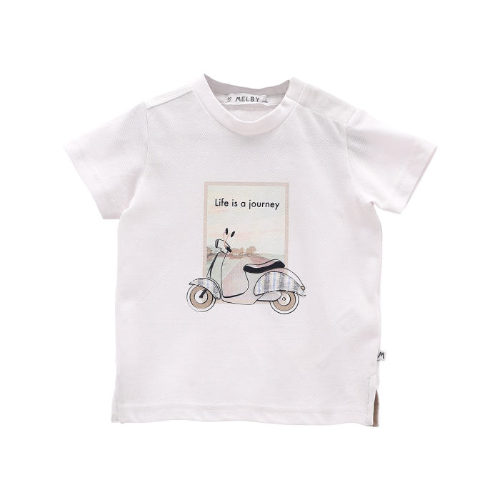 T-shirt in piquet per bambino
