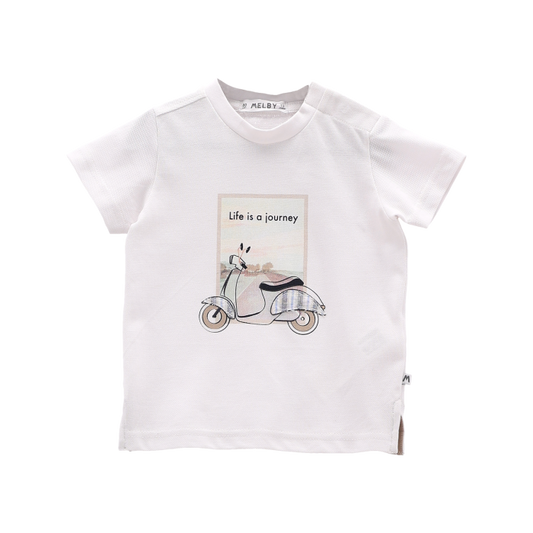 T-shirt in piquet per bambino