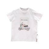 T-shirt in piquet per bambino
