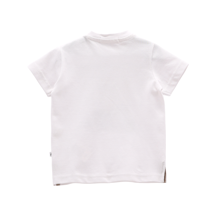T-shirt in piquet per bambino