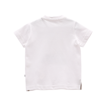 T-shirt in piquet per bambino