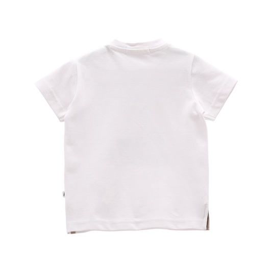 T-shirt in piquet per bambino
