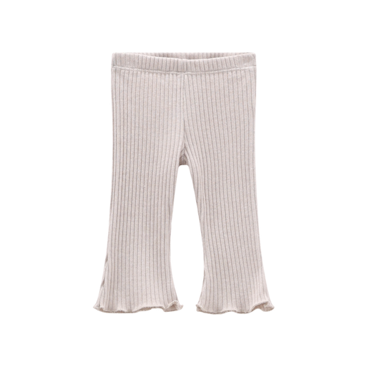 Leggings a costina per bambina