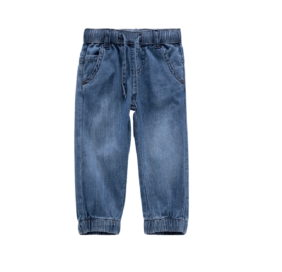 Pantalone lungo in chambray per bambino