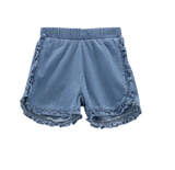 Bermuda chambray da bambina