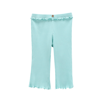 Leggins in costina per bambina