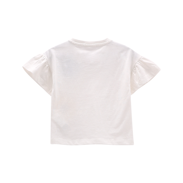 T-shirt con applicazioni per bambina