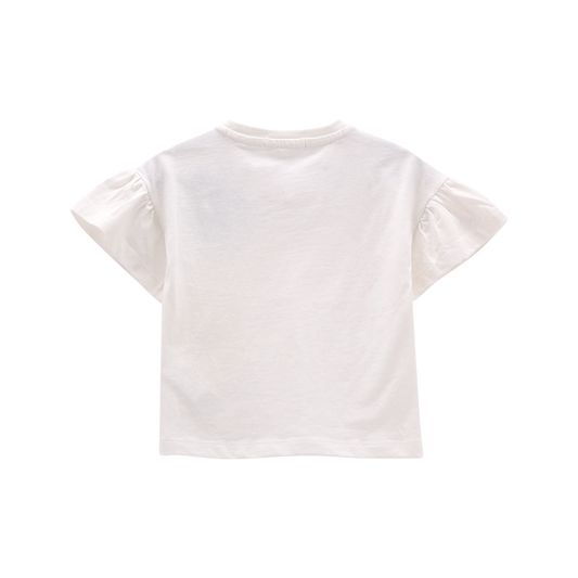 T-shirt con applicazioni per bambina