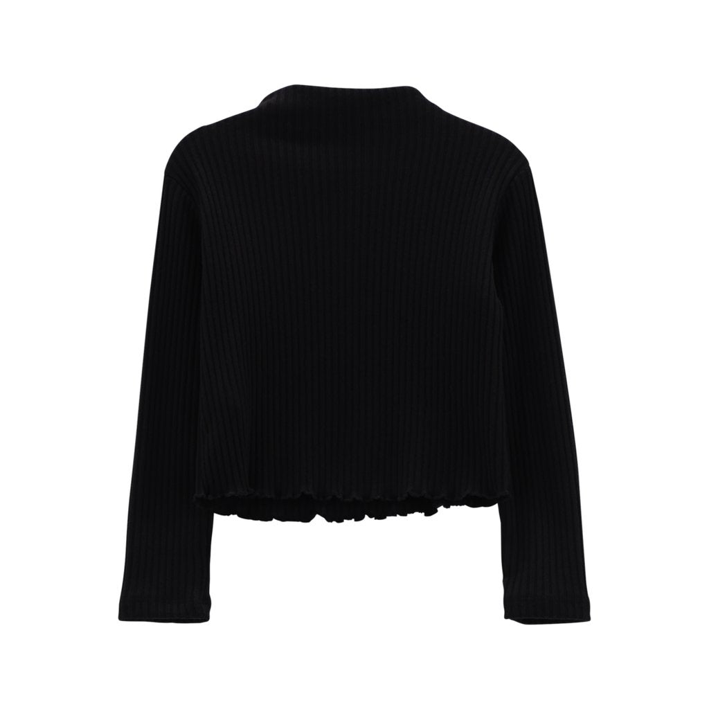 Maglia a costina per ragazza