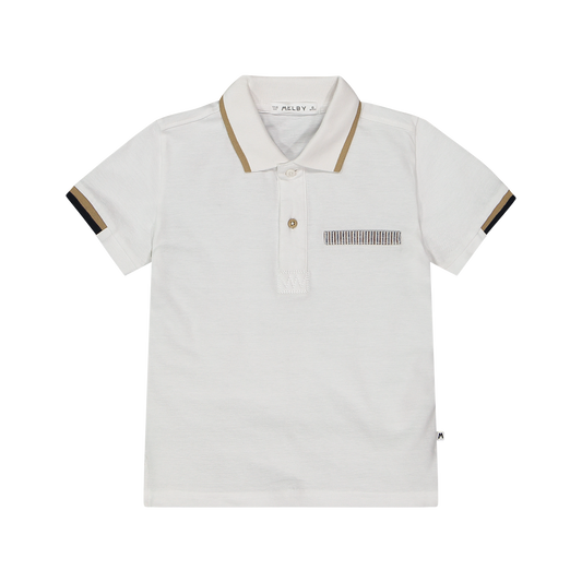 Polo elegante in piquet per bambino