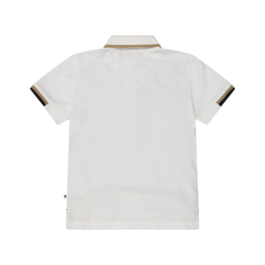 Polo elegante in piquet per bambino