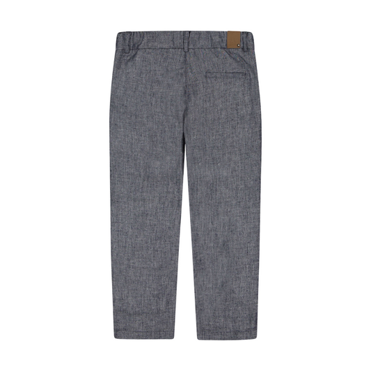 Pantalone in misto lino per ragazzo