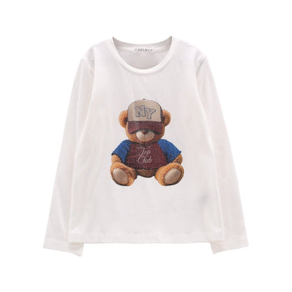 T-shirt a manica lunga per ragazza
