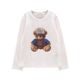 T-shirt a manica lunga per ragazza