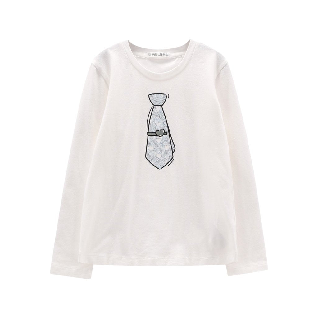 T-shirt a manica lunga per ragazza