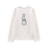 T-shirt a manica lunga per ragazza
