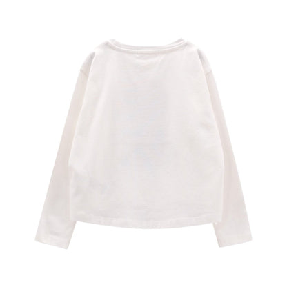T-shirt a manica lunga per ragazza