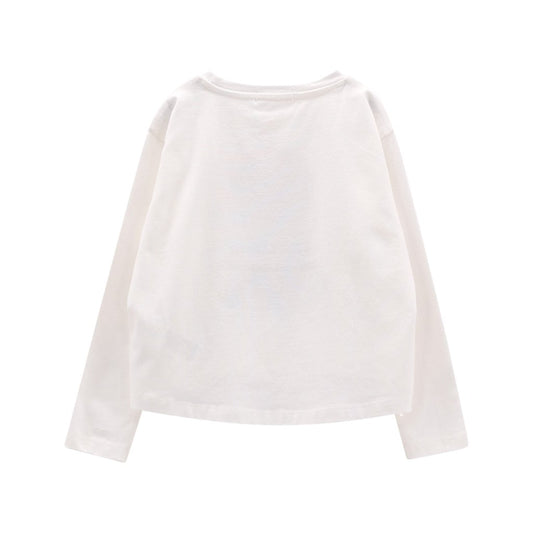 T-shirt a manica lunga per ragazza