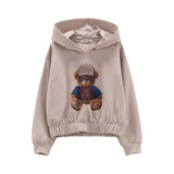 Felpa full-zip con cappuccio per ragazza