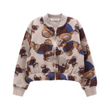 Felpa full-zip per ragazza