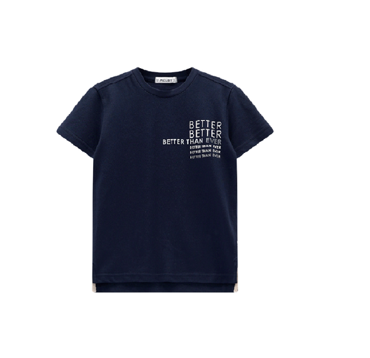 T-shirt in piquet per ragazzo.
