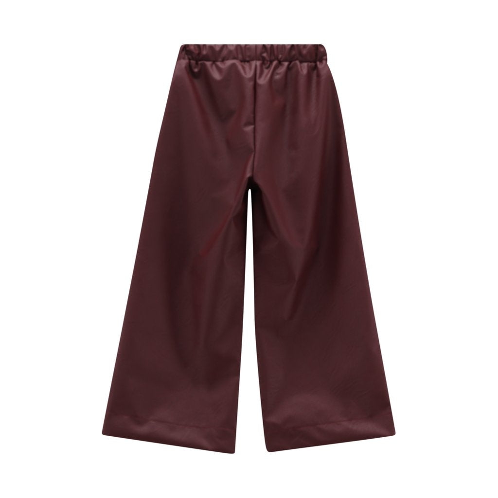 Pantalone in ecopelle da ragazza