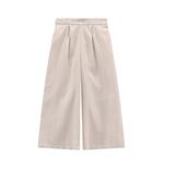 Pantaloni in misto Lino per ragazza