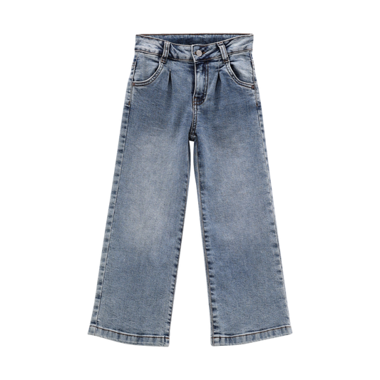 Pantalone in denim stretch ragazza
