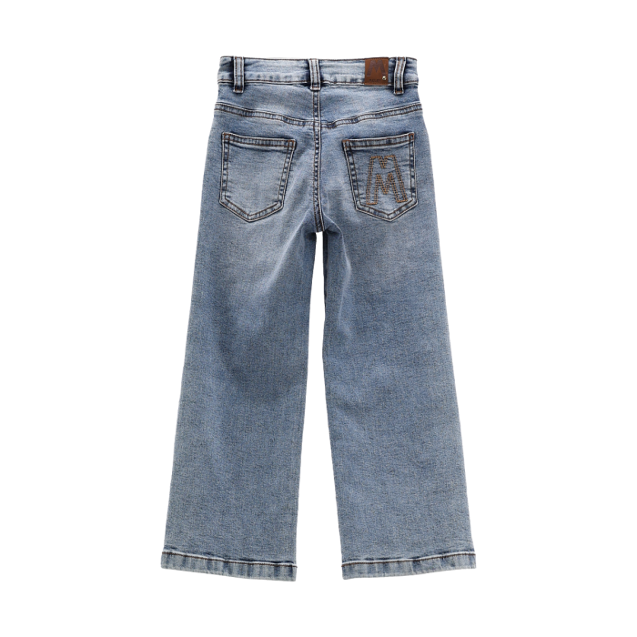 Pantalone in denim stretch ragazza