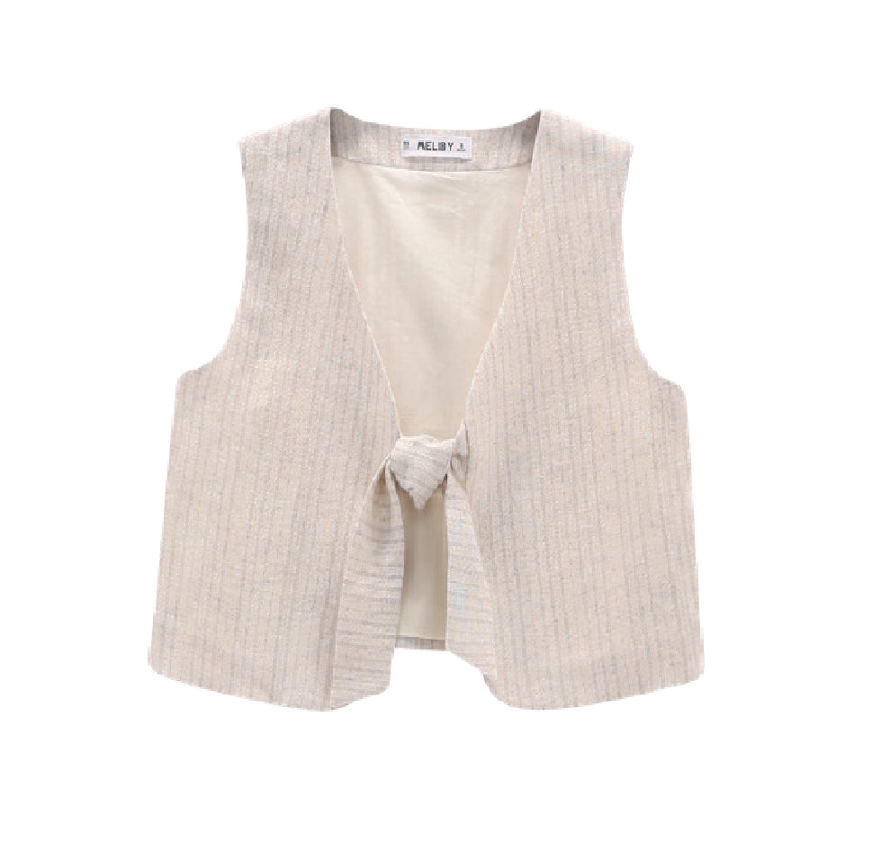 Gilet in Lino per ragazza