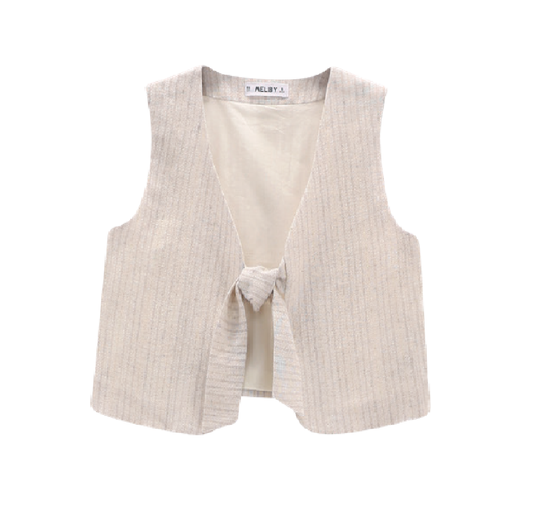 Gilet in Lino per ragazza