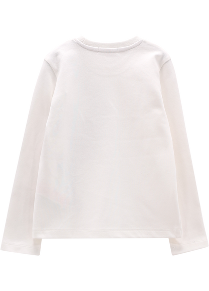 T-shirt a manica lunga per bambina