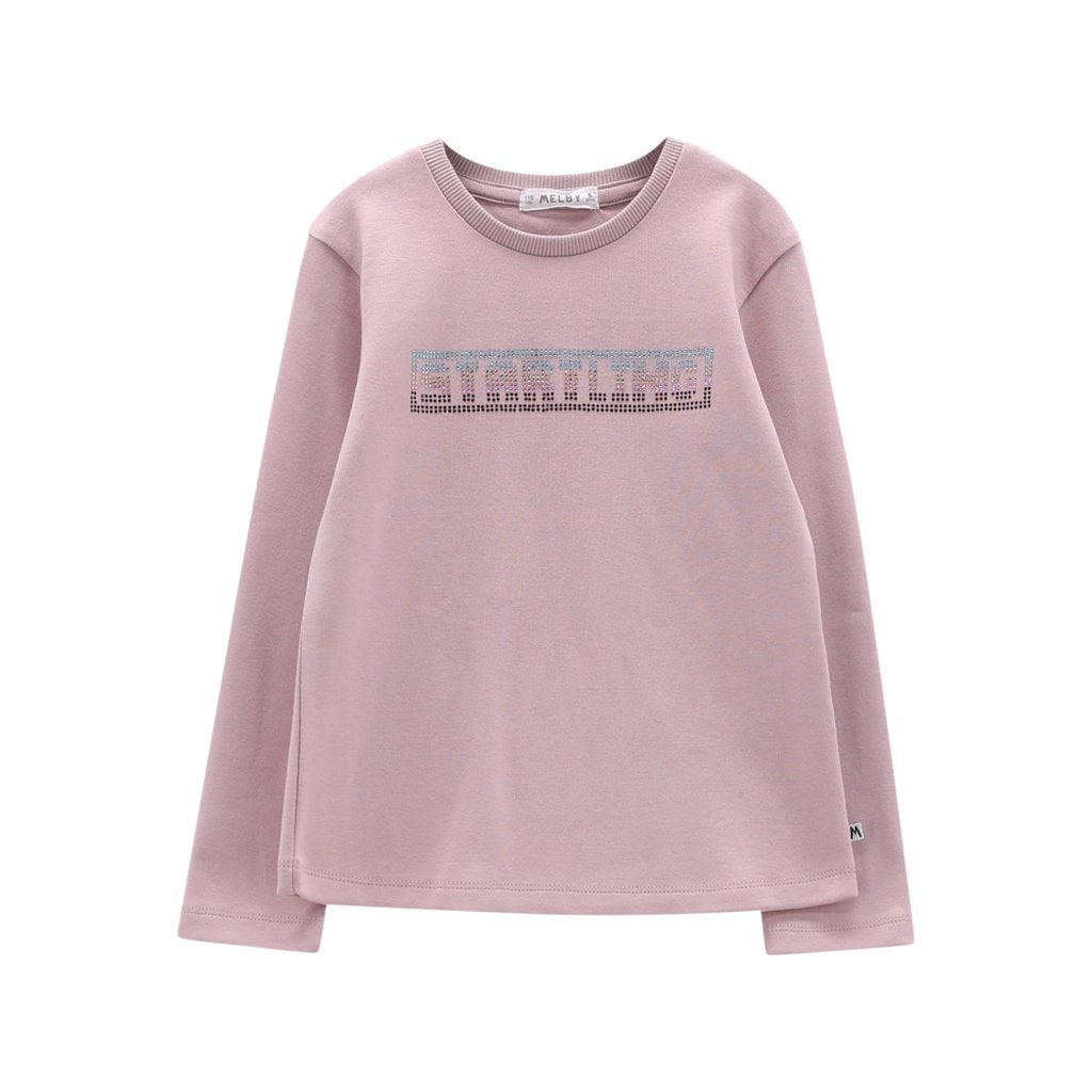 T-shirt a manica lunga per bambina