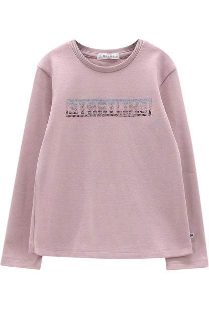 T-shirt a manica lunga per bambina