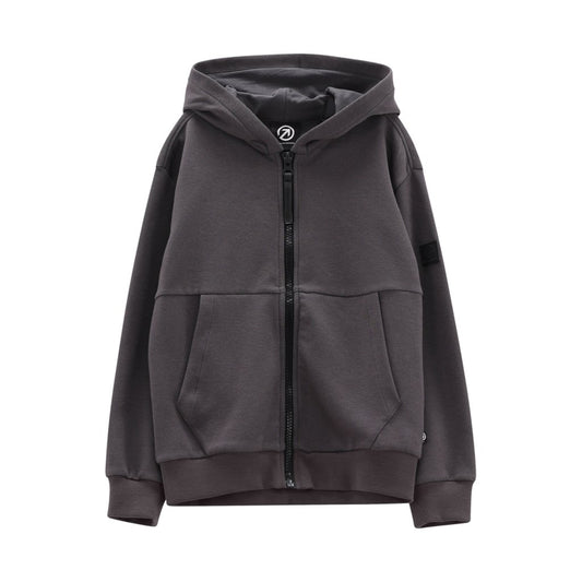 Felpa full-zip con cappuccio per ragazzo