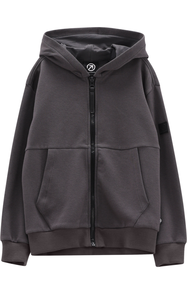 Felpa full-zip con cappuccio per ragazzo