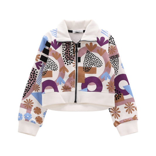 Felpa full-zip per bambina