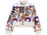 Felpa full-zip per bambina