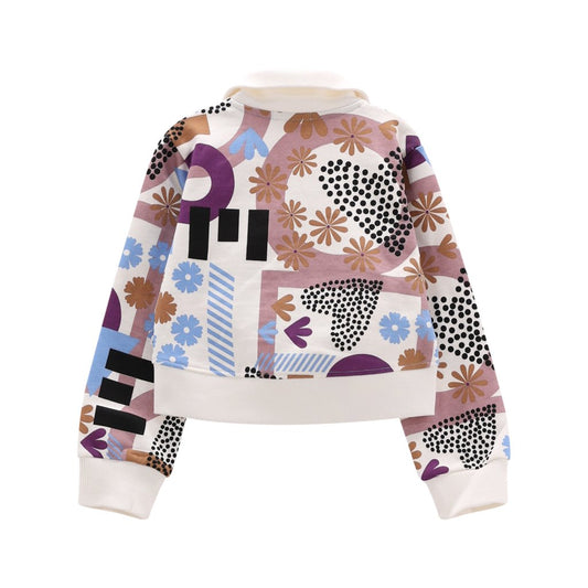 Felpa full-zip per bambina