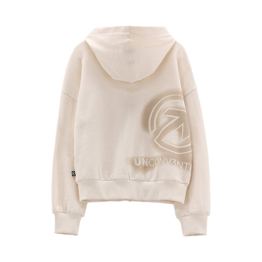 Felpa full-zip con cappuccio per ragazza