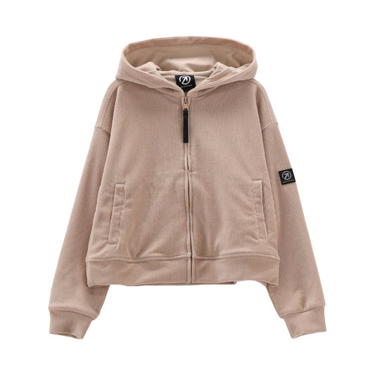 Felpa full-zip con cappuccio per ragazza