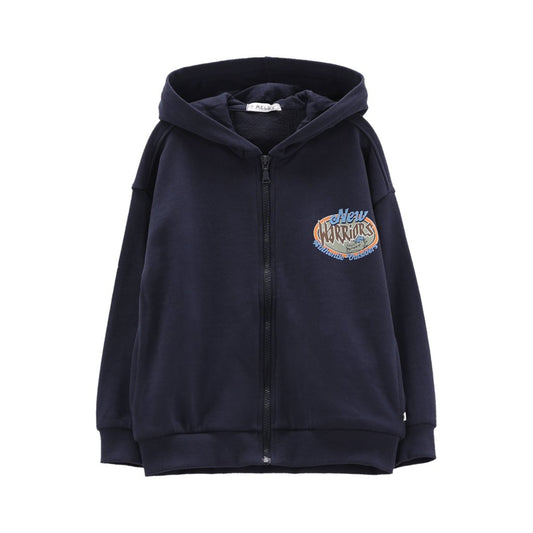 Felpa full-zip con cappuccio per bambino