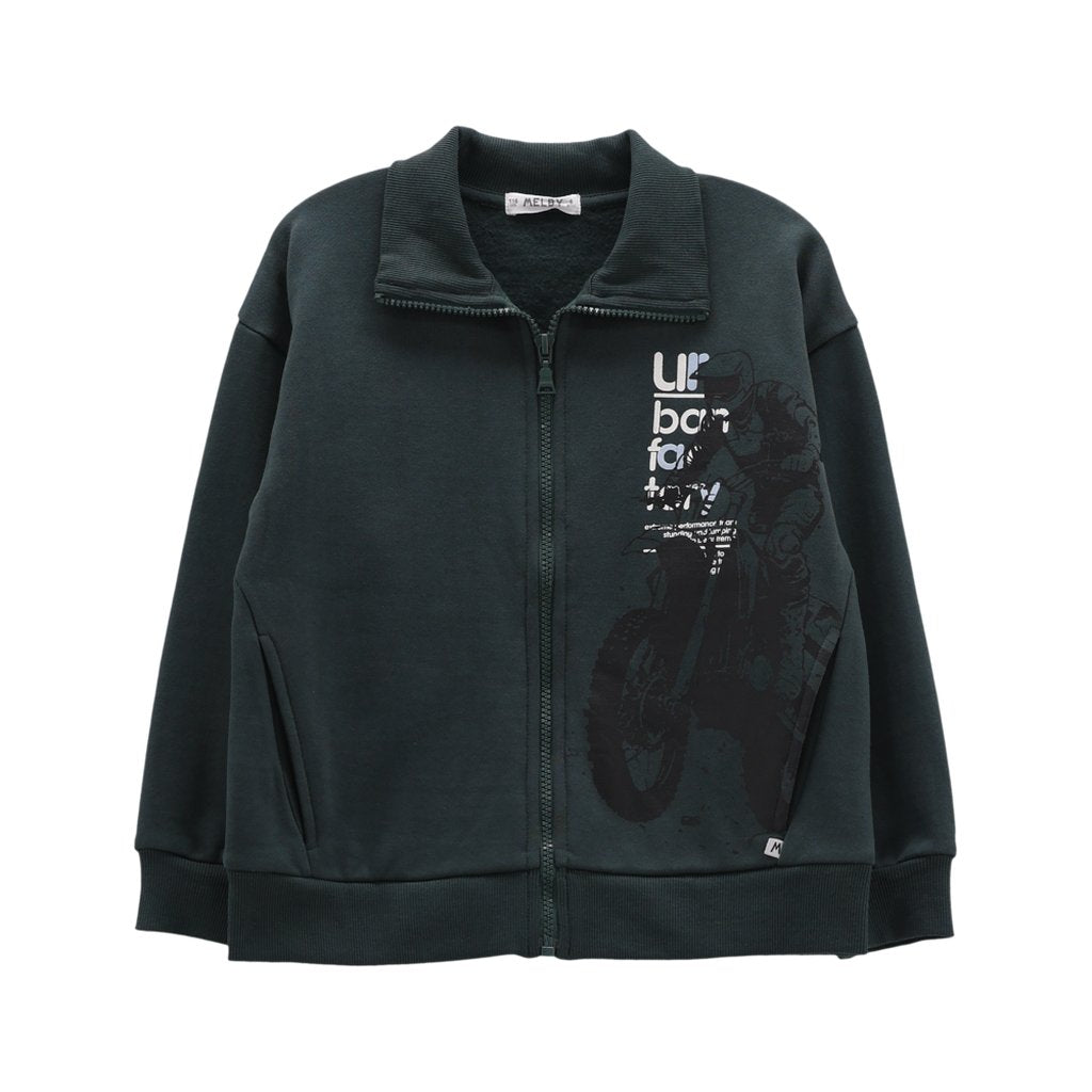 Felpa full-zip per bambino