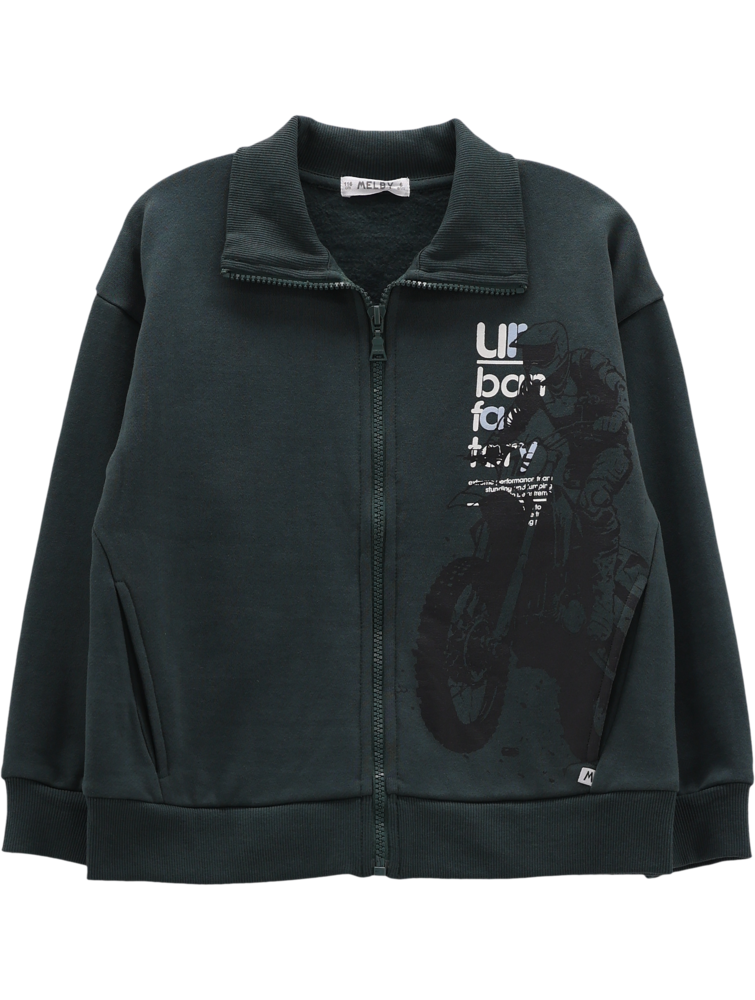 Felpa full-zip per bambino