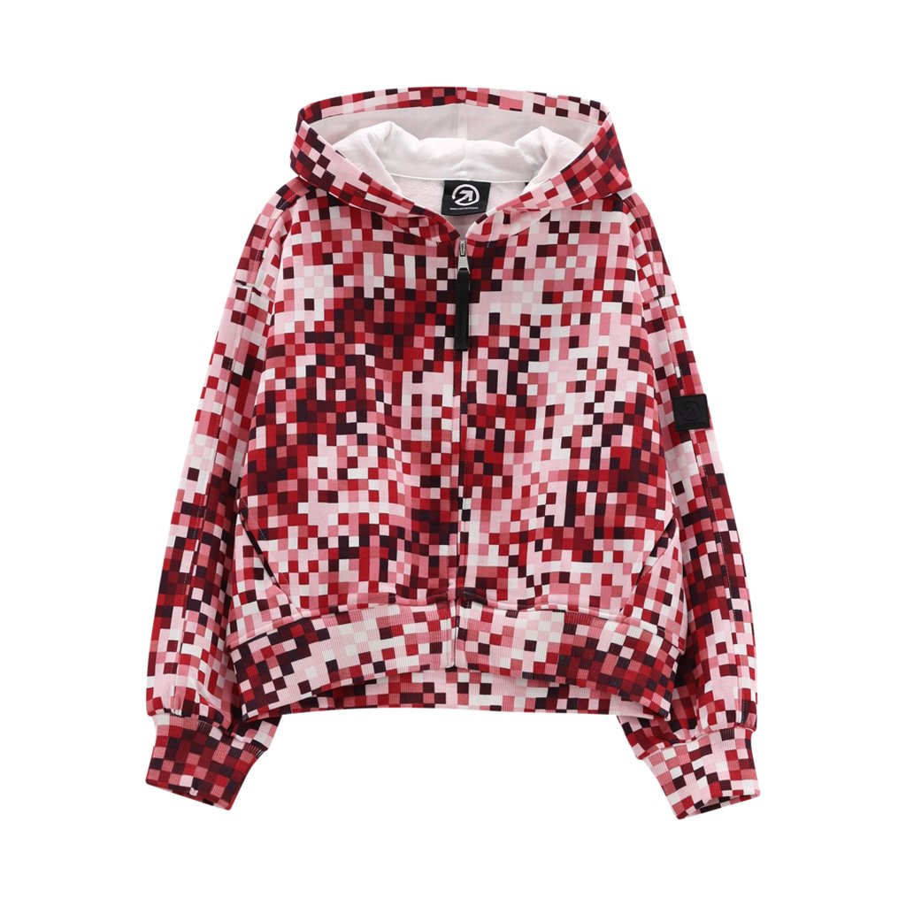 Felpa full-zip con cappuccio per ragazza Unconventional
