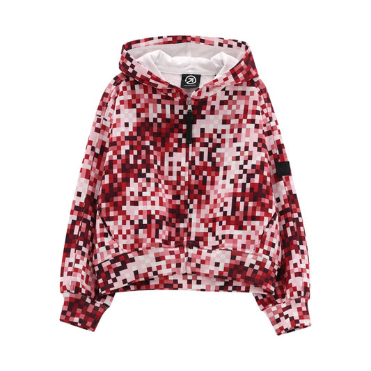 Felpa full-zip con cappuccio per ragazza