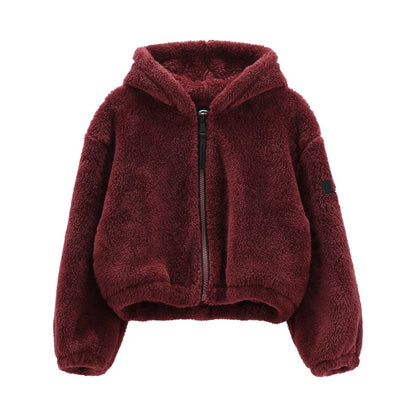 Pelliccetta full-zip con cappuccio per ragazza Unconventional