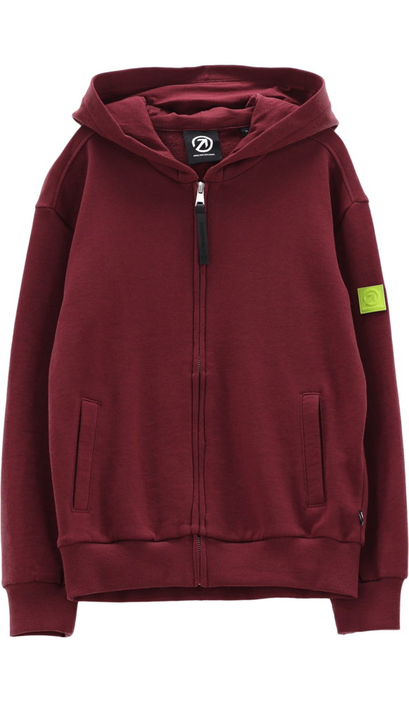 Felpa full-zip con cappuccio per ragazzo