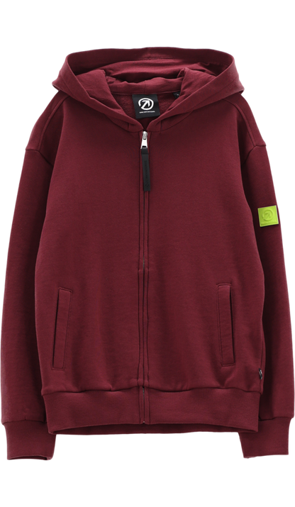 Felpa full-zip con cappuccio per ragazzo